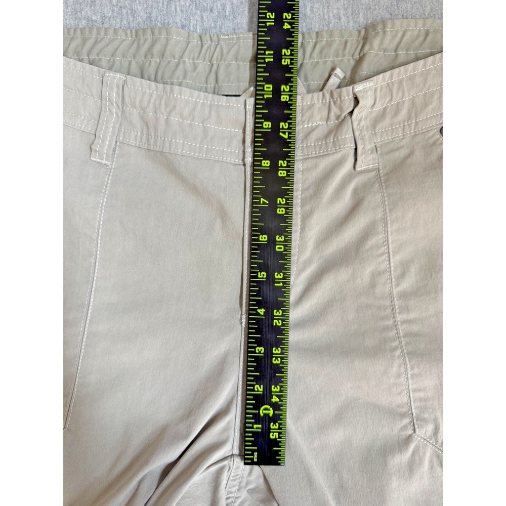 KÜHL Born in the Mountains Capri Pants Size 12 Khaki Style #6215 - Picture 13 of 16